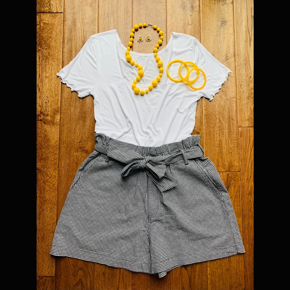 Vintage 90s Paper bag Shorts